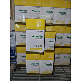 Vimectin 0,3% nội, ngoại ký sinh trùng cho thú nuôi LỌ 100ML