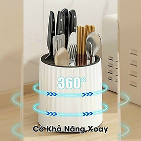 Ống đựng đũa xoay được 360 độ