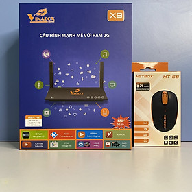 Mua Android VINABOX X9  chuột không dây NETBOX HT68 - Hàng Chính Hãng