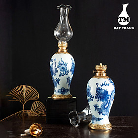Mua Đèn Thờ Dầu Kiểu Dáng Đùi Dế Xưởng Gốm TM Bát Tràng (đèn dầu  đèn thờ cúng)