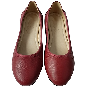 Giày búp bê nữ BIGGBEN da bò cao cấp BB99