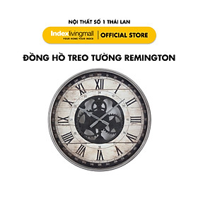 Đồng hồ treo tường trang trí nghệ thuật  REMINGTON Kích thước 60 x 6,5 x 60 cm (23.5 inch) | Index Living Mall | Nhập khẩu Thái Lan