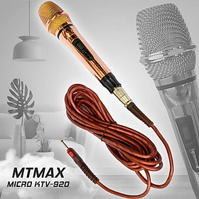 Mua Micro karaoke có dây MTMAX KTV920 - KTV930. Hàng Chính Hãng