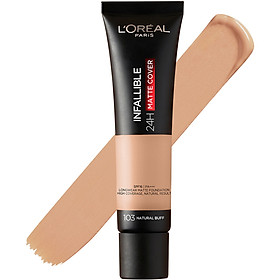 Kem Nền Lâu Trôi L’Oreal Paris Infallible 24H Matte Cover