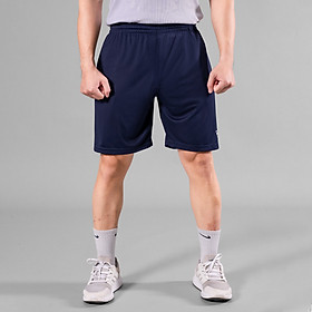 Quần Thể Thao Nam TSIMPLE, quần short tập gym vải thun lạnh thoáng mát, co giãn, chuẩn form nhiều màu - Xanh Đen - 2XL