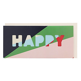 Thiệp Photostory Die-Cut A3 For All - Mẫu 3