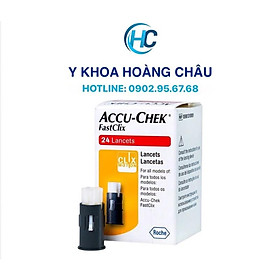 Kim Lấy Máu Accu-Chek FastClix (24 Cái)