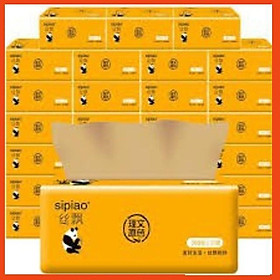 Mua  Nhập HC1711 Giảm 15%  Thùng Giấy Ăn Gấu Trúc Cao Cấp (27 Gói) A-16540