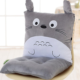 Gối Tựa Lưng Đệm Lót Ghế Gối Ôm Đa Năng Hình Totoro 40x40x40cm