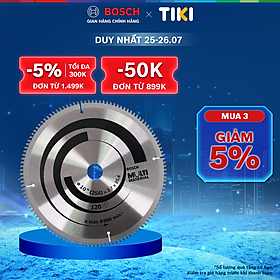 Mua Lưỡi cắt nhôm Bosch đa năng 254x25.4/16mm T120 độ chính xác cao