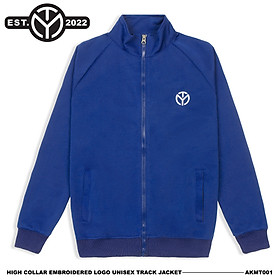 Áo khoác chống nắng thể thao unisex nam nữ tym - cổ trụ - logo thêu - vải hai da thông thoáng, thấm hút akmt001 - tym fashion