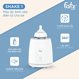 Máy lắc bình sữa điện tử thuận tiện Fatzbaby Fatz Shake 1 - FB3910HB/ Shake 2 - FB3911HB