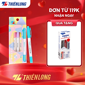 Bút dạ quang màu Pastel Thiên Long Pazto HL-016 - Bút dạ quang rửa được - Không để lại vết khi Photocopy