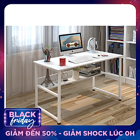 Bàn Làm Việc Có Kệ Sách Mẫu Mới