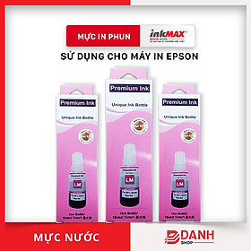 Mua Bộ 6 màu - Mực nước inkMAX dùng cho máy in Epson T664 L300 / L310 / L350 / L360 / L1300 / L100 / L120 / L200 / L210 / L565 ... - HÀNG NHẬP KHẨU