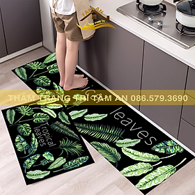 Mua Thảm Bếp Chống Trượt  Họa Tiết 3D Phong Cách Thảm Trải Sàn Vintage  Dài 120cm  60cm