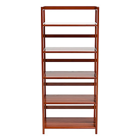 Kệ Sách 5 Tầng Gỗ Cao Su HB563 63 x 30 x 150 cm - Cánh Gián