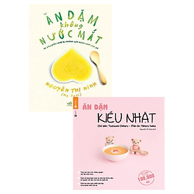 COMBO ĂN DẶM KIỂU NHẬT + ĂN DẶM KHÔNG NƯỚC MẮT (BỘ 2 CUỐN)