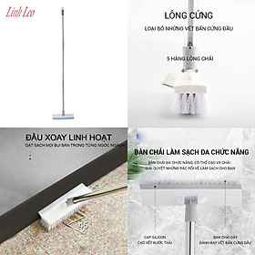 Mua Chổi lau sàn   cây lau sàn gạt nước quét gạch 2 đầu tiện lợi dễ điều chỉnh chiều dài LOCK & COCK