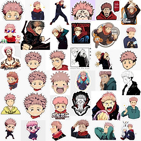 Ảnh Sticker Yuri Itadori JuJutsu Kaisen 30-60 ảnh ép lụa khác nhau/Hình dán decal Yuri Itadori