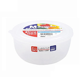 Hộp Nhựa Tròn Đựng Thực Phẩm 1300ml - Nội Địa Nhật