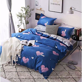 Bộ chăn ga gối Cotton cao cấp 1m6x2m THC036