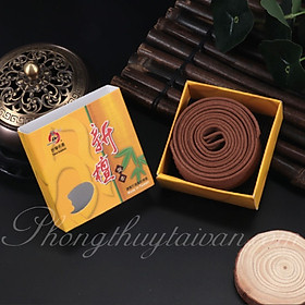 Mua Nhang vòng thơm Gỗ Đàn Hương (4h) hộp vàng