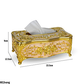 Mua Mẫu hộp giấy hợp kim tráng men mang phong cách tân cổ điển sang trọng và quý tộc KG2vang