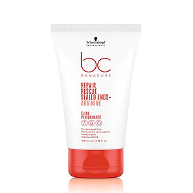 Dưỡng chất suôn mượt cho tóc khô hư tổn chẻ ngọn Schwarzkopf BC Bonacure Peptide Repair Rescue Sealed Ends 75ml