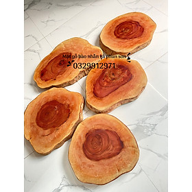 Mua Mặt Bàn Tròn  Khoanh Gỗ Tròn Tự Nhiên Gỗ Xà Cừ  Giả Gỗ Me Tây Làm Mặt Bàn  Mặt Ghế  Trang Trí