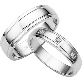 Nhẫn Đôi Bạc Hiểu Minh NC054S