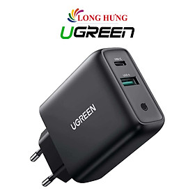 Cốc sạc Ugreen Wall Charger 1USB 1Type-C 36W EU CD170 10217 - Hàng chính hãng