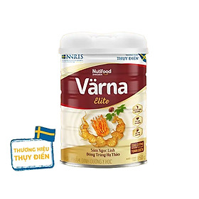 Sữa bột Värna Elite Lon 850g - Chứa Sâm Ngọc Linh Đông Trùng Hạ Thảo - Varna