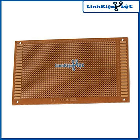 Mua Phíp Đồng Lỗ - Bảng Mạch Đục Lỗ Sẵn PCB Nâu - Kích Thước 9x15MM