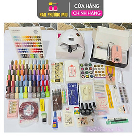 Combo Dụng Cụ Nail Cá Nhân Số 12 Chuyên Nghiệp Nhà Nail Phương Miu, Chất Lượng Cao Cho Thợ Nail Đẹp, Làm Nail Tiện Lợi Nữ Women