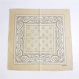 Khăn bandana Khăn turban cotton hiphop size 53*53cm