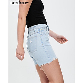 Quần short Jeans Decembery cắt lai