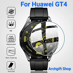 [For Huawei GT4 ] Kính cường lực bảo vệ màn hình cho Huawei Watch GT4 46mm và 41mm