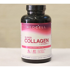 Viên uống Collagen NeoCell Super Collagen +C và Biotin mẫu mới