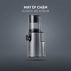 Máy ép chậm Elmich JEE-8758, công suất 240W, bảo toàn dưỡng chất, giữ trọn hương vị, ép kiệt bã tới 98% - Hàng Chính Hãng