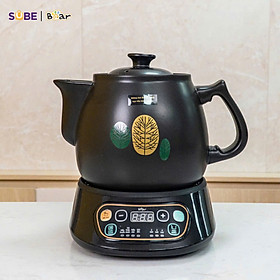 Mua  Hàng chính hãng  Ấm Sắc Thuốc bằng điện tự ngắt Bear SB-AST35 -  500W  Chế độ Hẹn giờ  Giữ ấm