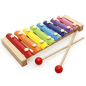 Đàn xyloPhone 8 Thanh bằng Gỗ An toàn cho bé