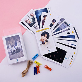 Bộ Lomo card BTS “Map Of The Soul: 7” kèm dây và kẹp