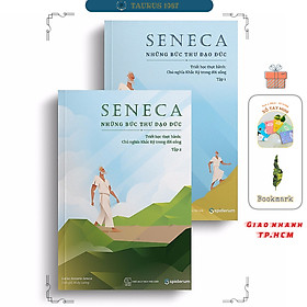 Combo Seneca: Những Bức Thư Đạo Đức (Tập 1 + Tập 2) - Tái bản