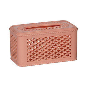 Mua Hộp đựng khăn giấy giả mây chữ nhật 2734 - TADAHOME