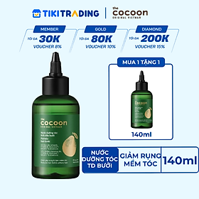 Nước dưỡng tóc tinh dầu bưởi Cocoon 140ml - NEW