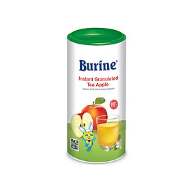 Trà cốm hoa quả Burine táo 200g 6M+