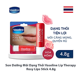 Son Dưỡng Môi Hoa Hồng Vaseline Lip Therapy 4.8g #Rosy Lips