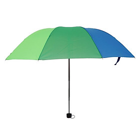 Rainbow 3 Fold Handle Fully automatic umbrella with  Strong Windproof