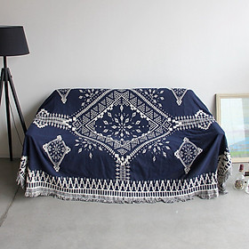 Thảm Sofa Trang Trí Phòng Khách họa tiết Bohemian 130x180cm